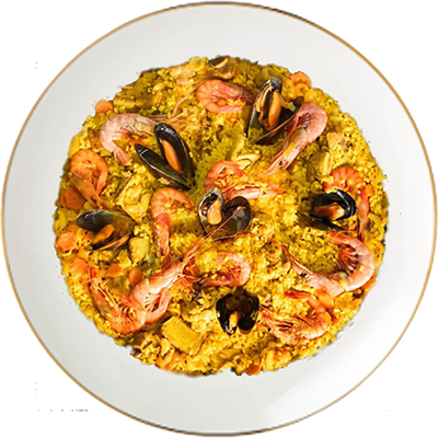 Paella de marisco