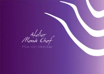 3. Menú Chef Atelier Plus con Maridaje
