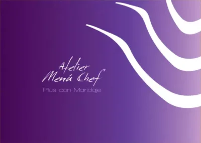 3. Menú Chef Atelier Plus con Maridaje