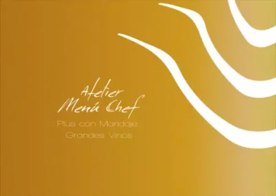 1. Menú Chef Atelier Plus Maridaje Grandes Vinos